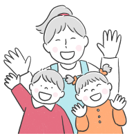 先生と園児