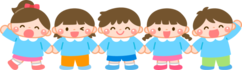仲良し園児