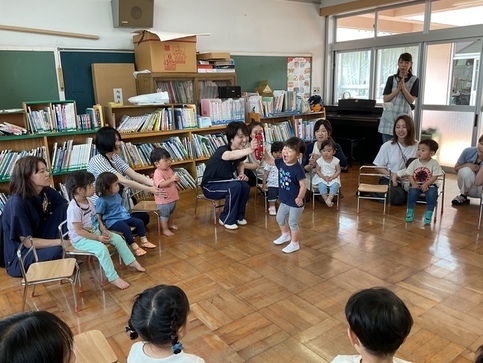幼稚園の体験保育の様子