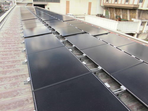 CIS系太陽電池（第1工場北向き屋根）