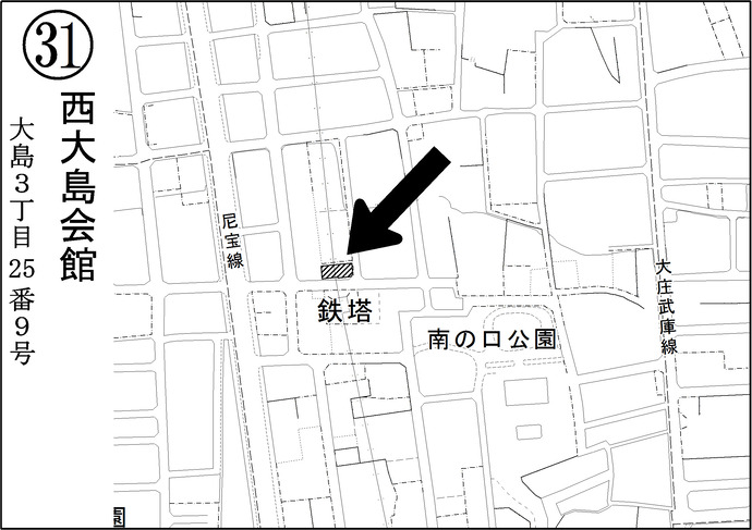 第31投票所西大島会館
