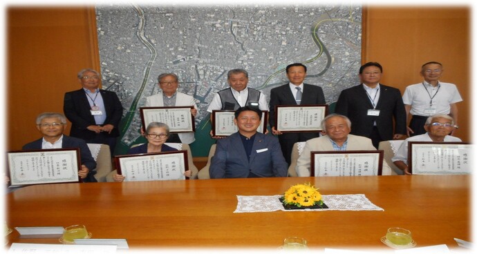 令和8年感謝状贈呈式