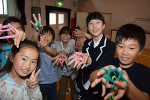 浦風小学校での交流活動2