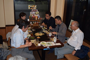 夕食会