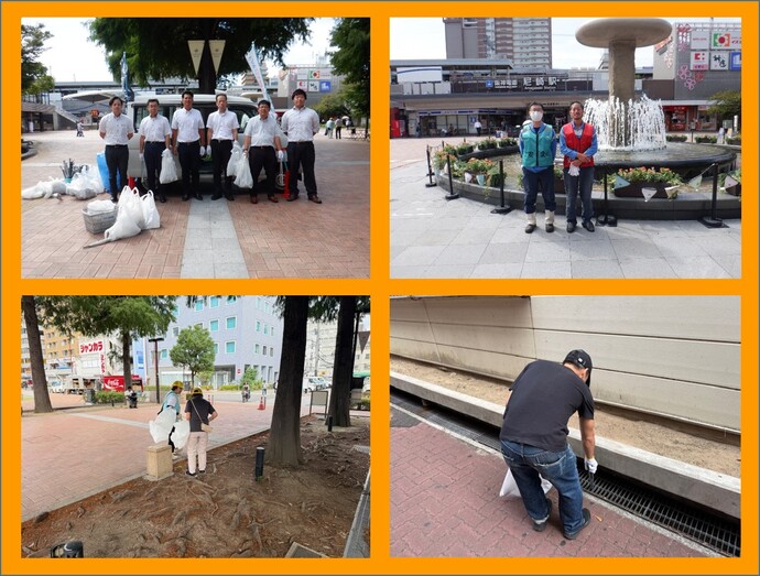 駅前クリーンキャンペーン阪神尼崎