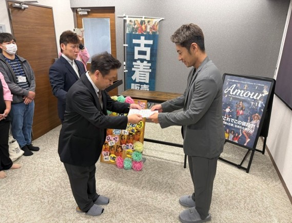 認定式の写真