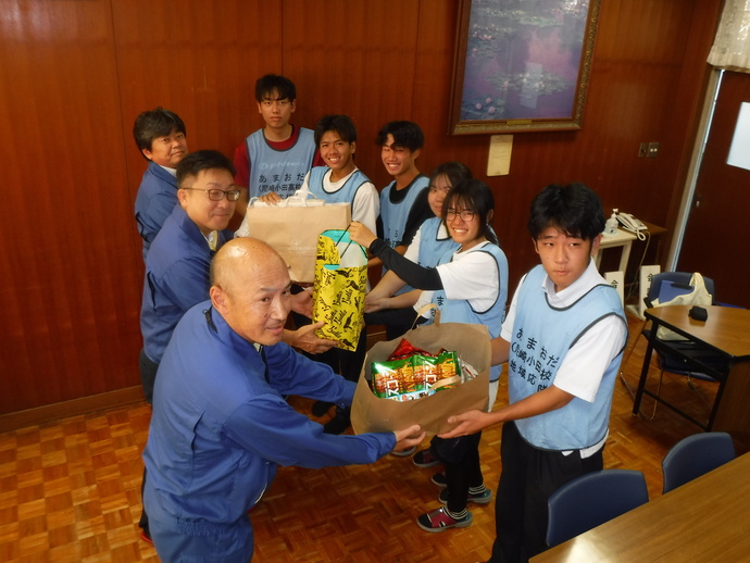 小田高校フードドライブ