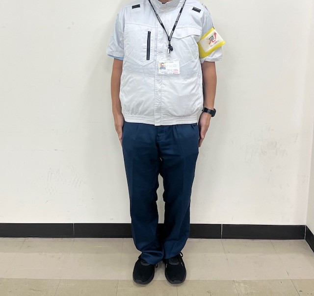 半袖空調服前