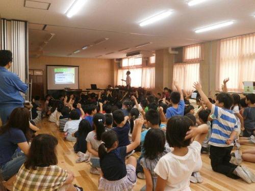 尼崎北小学校3年生出前授業