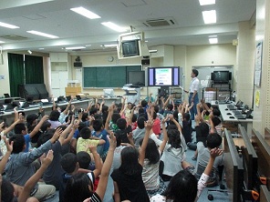 第3回小学校まちづくり講座（武庫の里小）の様子