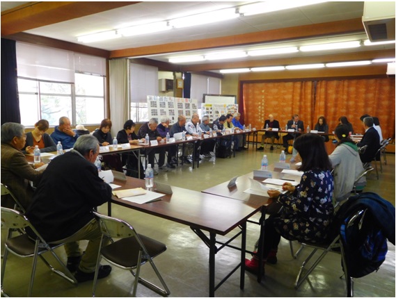 市民運動立花地区推進協議会第4回理事会写真