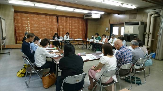 ウェルカムパーティ運営協議会の様子