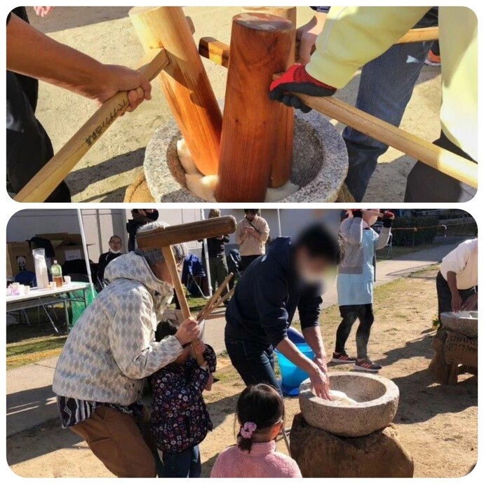 餅つき大会