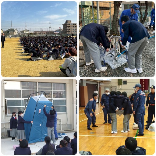 「1.17は忘れない」地域防災訓練