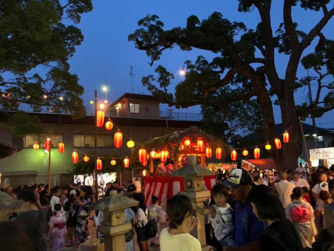 守部観音祭りの様子