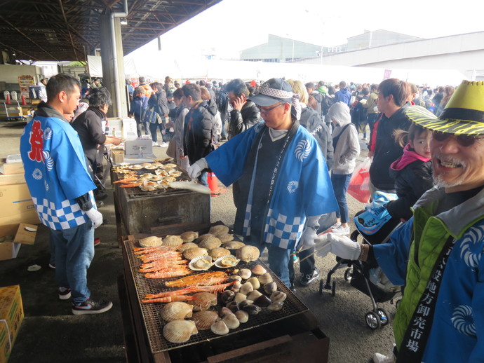 海鮮BBQの写真