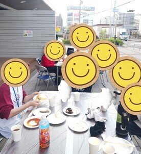 BBQ会場の様子