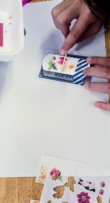 デコ笛作成中
