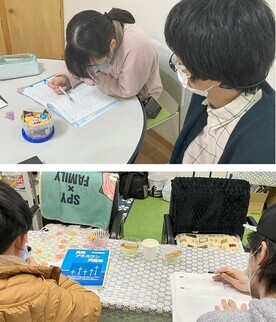 学習支援の様子の写真 その1