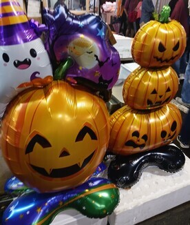 ハロウィンのかざり