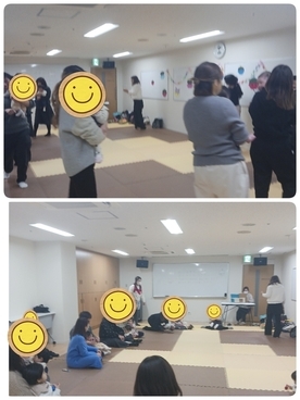 リトミックを楽しむ親子