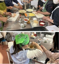 料理の様子　その1
