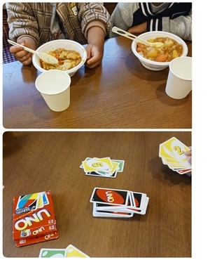 カレーとカードゲーム
