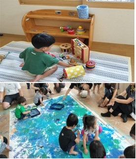 こども達の遊ぶ様子