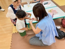 蒸しパン作りの写真　その2