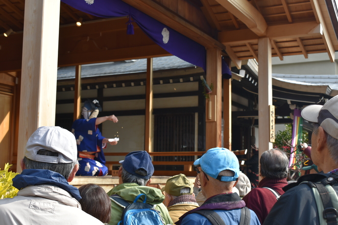 大覚寺身振り狂言の写真