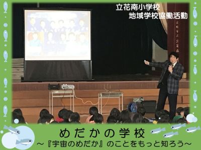 『宇宙のめだか』について学びました！