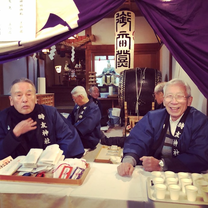 時友神社の様子