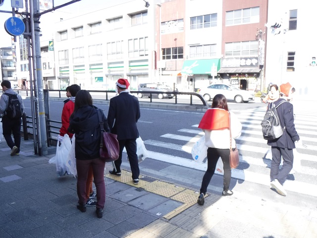 2号線からは二手に分かれます
