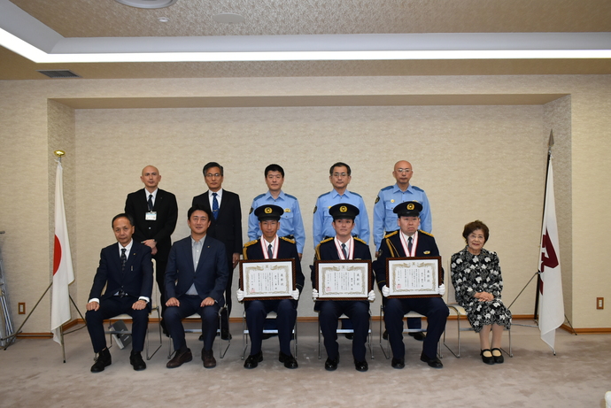 警察官表彰