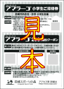 あまらーごチケット見本