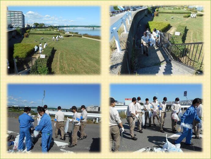 清掃活動終了