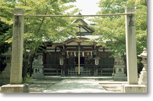難波八幡神社画像