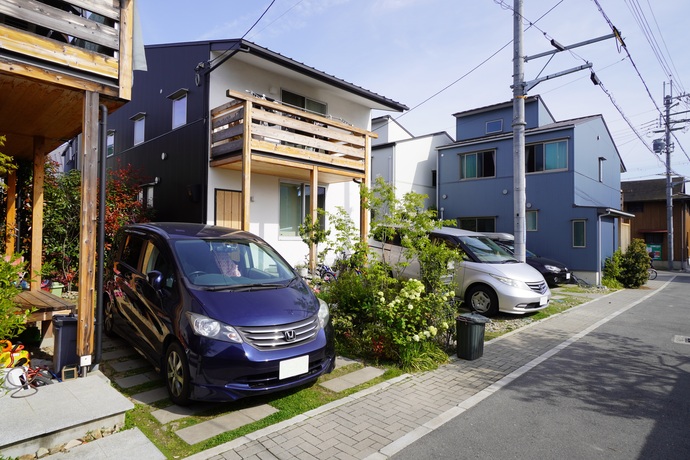 田能3丁目地区建築協定の住居