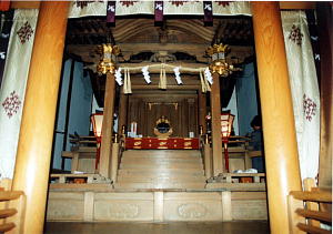 難波八幡神社本殿