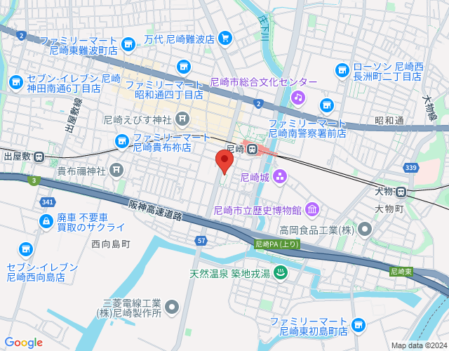 開明庁舎地図