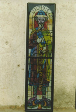 総合文化センターのモーゼのステンドグラス