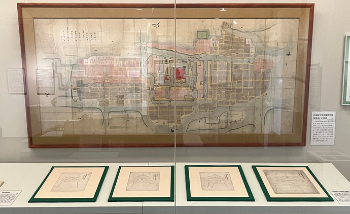 城下絵図＆天主等櫓図