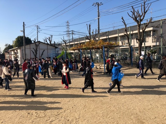 七松小学校ゴミ拾い画像1