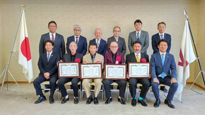 令和7年度尼崎市技能功労者表彰式　写真