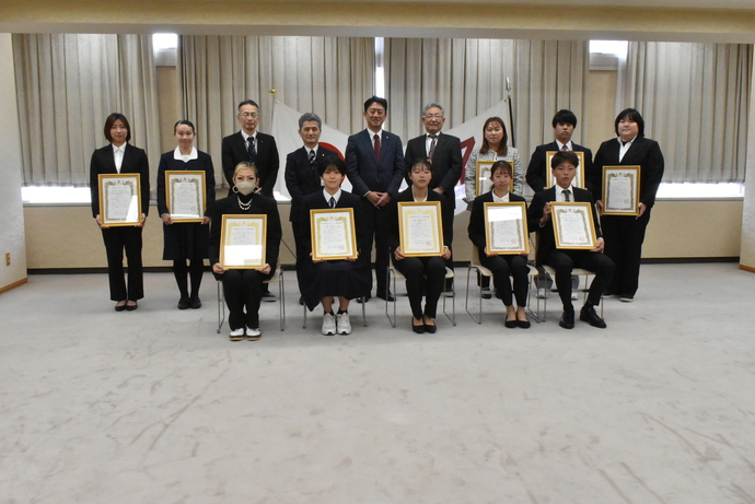 令和6年度スポーツ特別賞・スポーツ賞受賞者