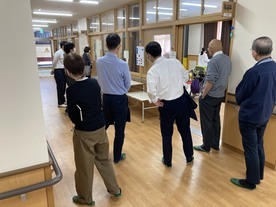 視察の様子