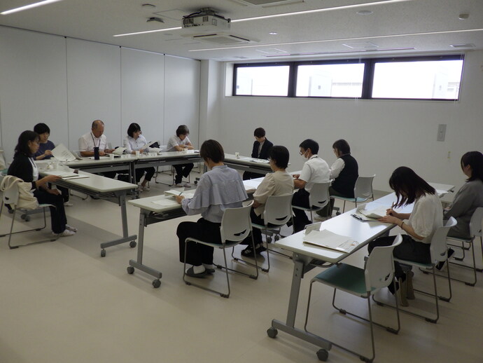 二次審査結果発表の写真