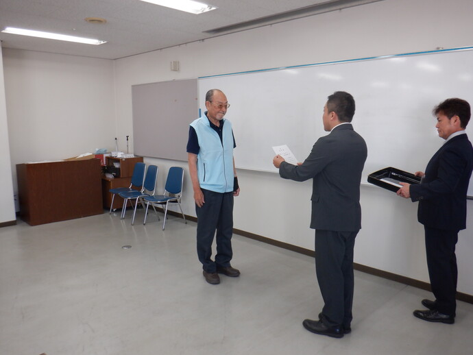 シルバー人材センター認定式