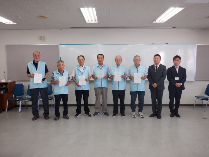 シルバー人材センター認定式