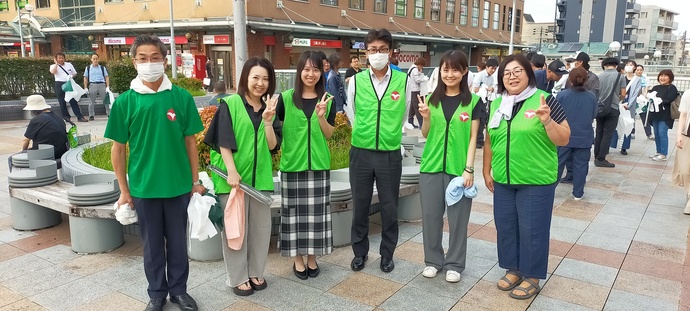 尼崎信用金庫　立花支店集合写真